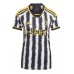 Billige Juventus Dusan Vlahovic #9 Hjemmebane Fodboldtrøjer Dame 2023-24 Kortærmet